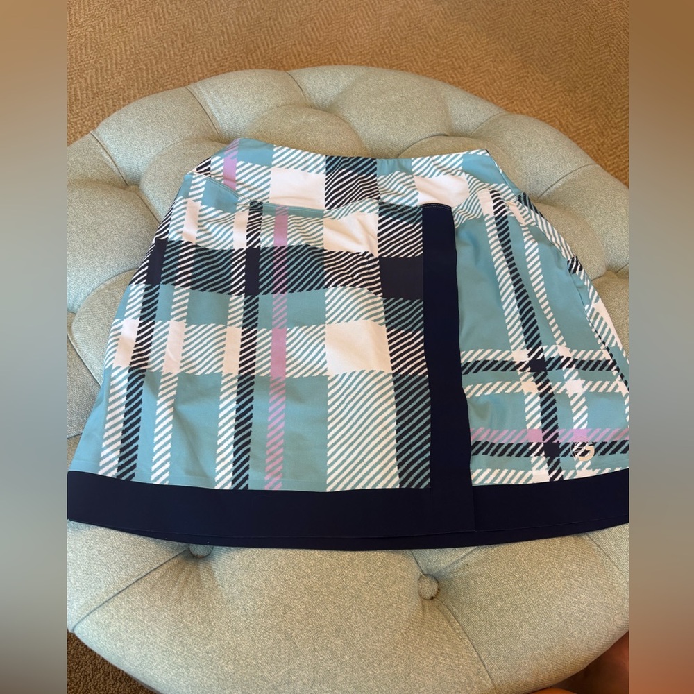 Foray Golf Plaid Skort